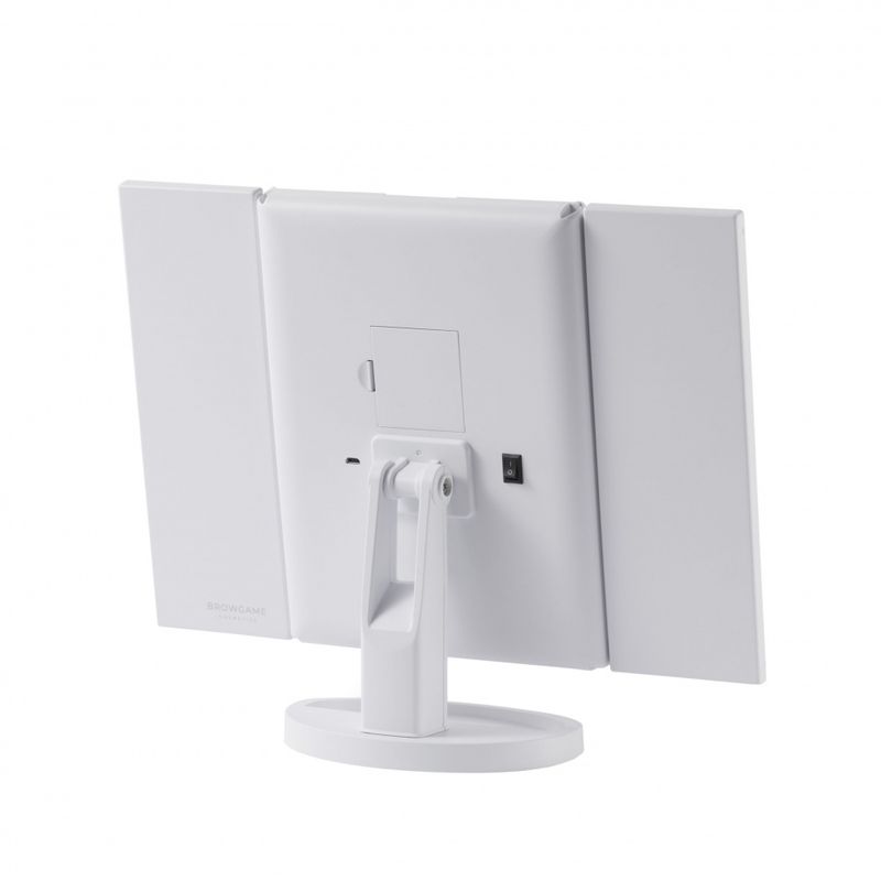 Browgame Original Tri Folded Lighted Mirror