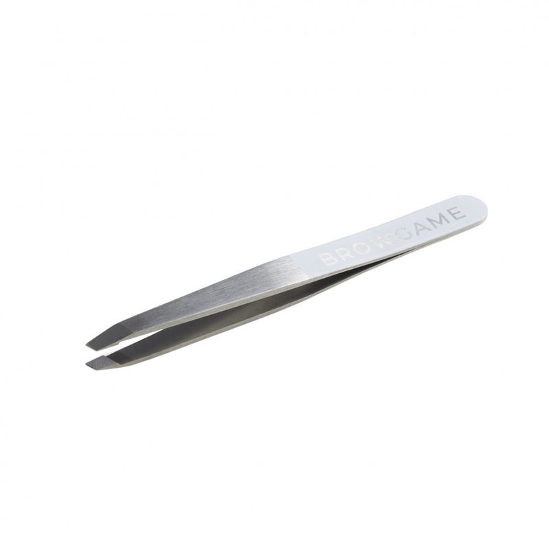 Browgame Original Tweezer Slanted – Hvit
