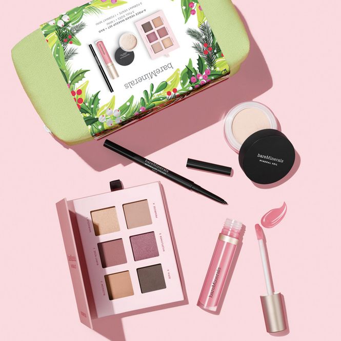 Hovedbilde bareMinerals 4-Piece Vegan Makeup Set + Bag