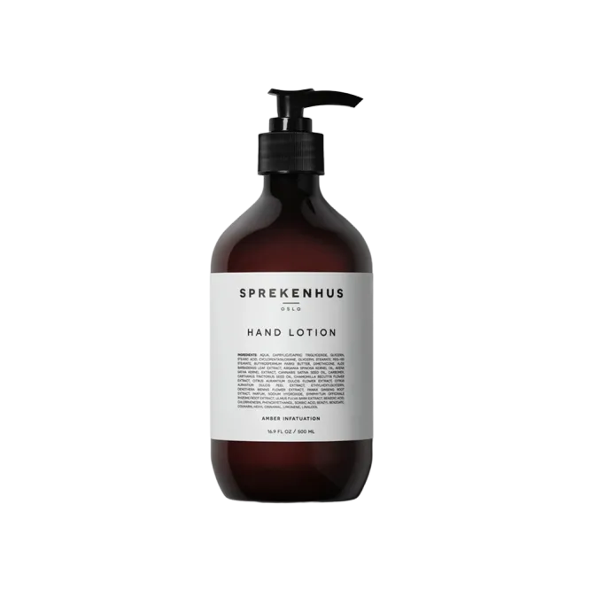 Hovedbilde Sprekenhus Hand lotion Amber Infatuation