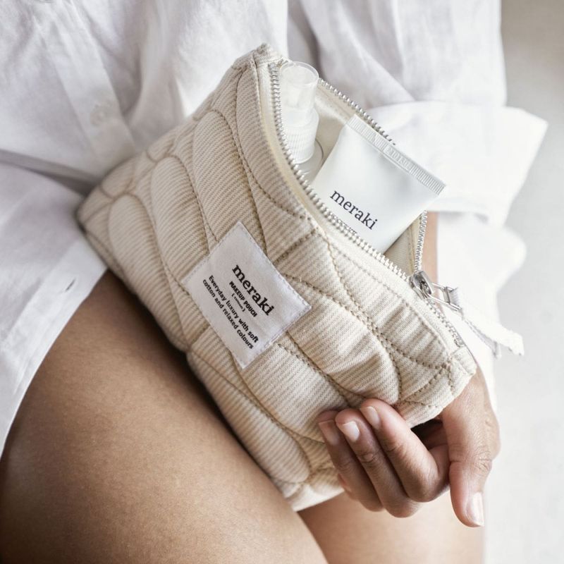 Meraki MKMentha Sminkepung - Off white/safari 