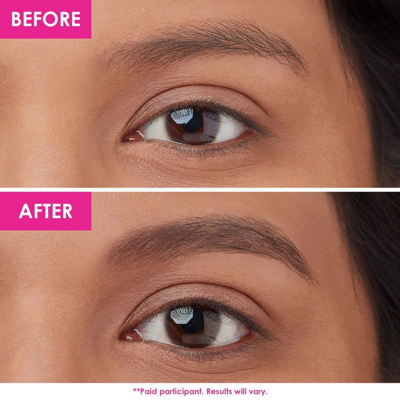 Grande BROW-FILL Volumizing Brow Gel with Fibers & Peptide Light