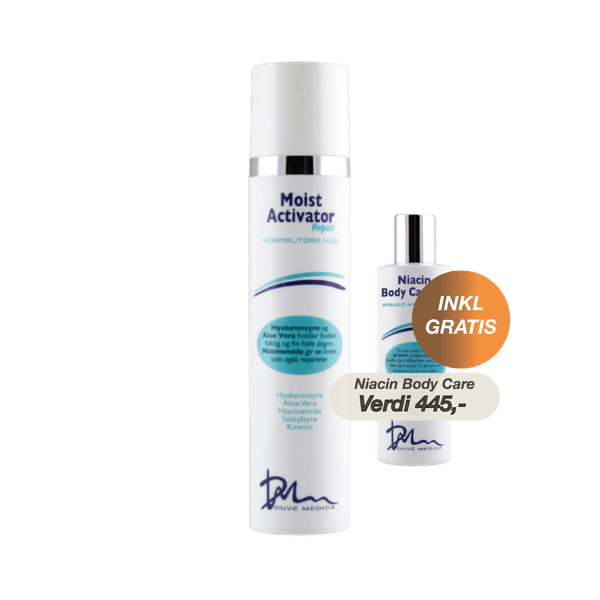 Duvé Medica Vinterkampanje 2026 (Gratis Niacin Body care)