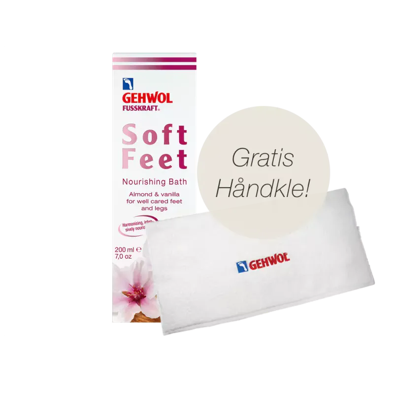 Gehwol valgfritt Fotbad inkl gratis fot håndkle
