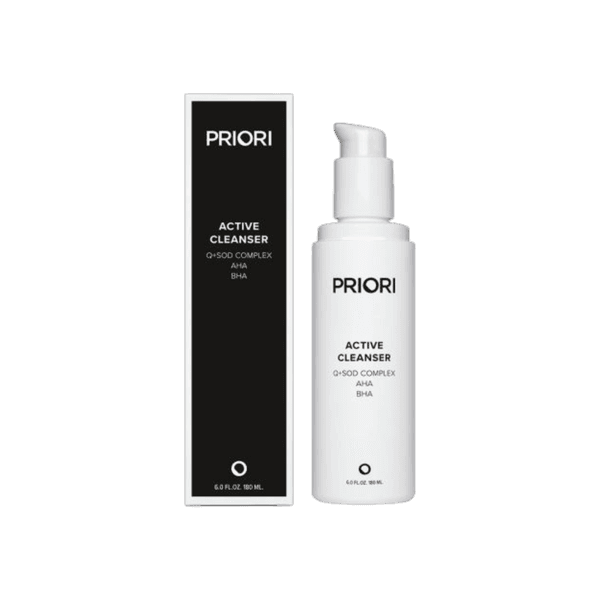 PRIORI Q+SOD – Active Cleanser 180ml